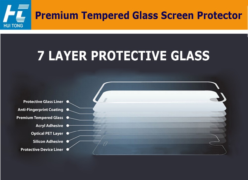 Hot Selling 0.33mm 2..5D Tempered Glass Screen Protectors For iphone6s