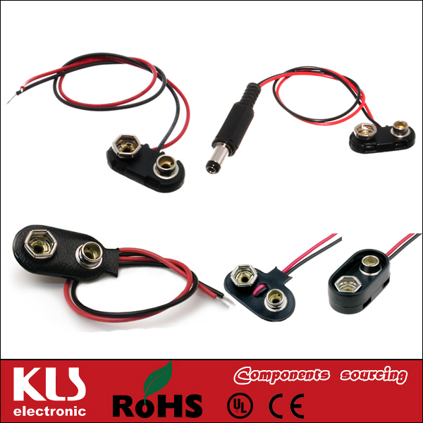 9v電池スナップコネクタ、 ul、 cerohs指令kls5-bc9v-039v電池スナップ問屋・仕入れ・卸・卸売り