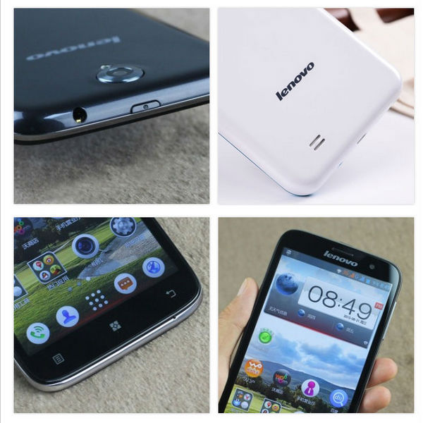 レノボ電話オリジナルa850mt6582mクアッドコア5.5インチipsアンドロイド4.21gb/4gb3gロシア語の携帯電話問屋・仕入れ・卸・卸売り