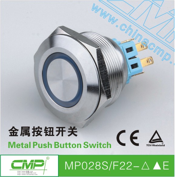 cmp2no2nc28ミリメートル照光押しボタンスイッチタッチスイッチ仕入れ・メーカー・工場