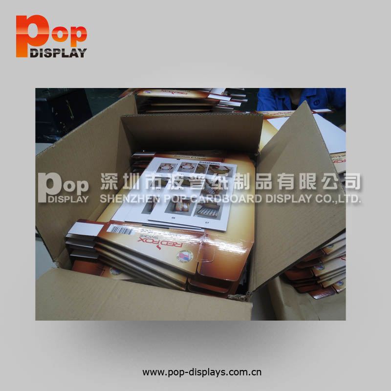 perforated folding cardboard lollipop display