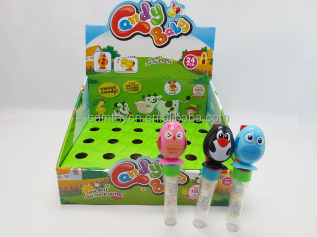 WIND UP CHICKEN&BIRD&PENGUIN CANDY TOYS