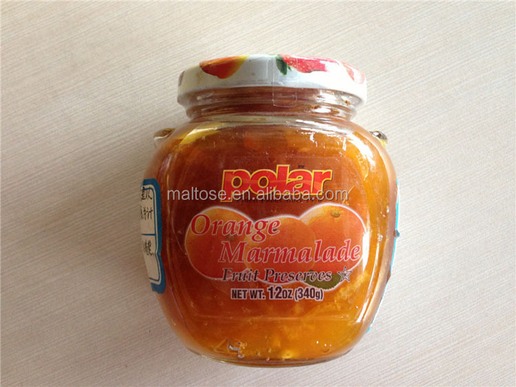 Variety of syrups with pulp / Apricots syrup with pulp