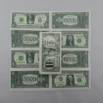 3 ply US dollar printed pocket recycled tissue paper 問屋・仕入れ・卸・卸売り