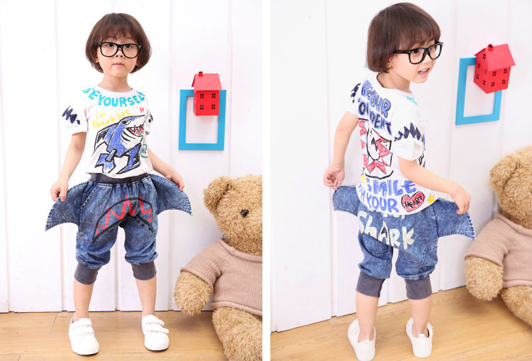 の子供服の卸売、 少年ウエストゴム2014年ロビンジーンズの女性のための刺繍のデザイン問屋・仕入れ・卸・卸売り