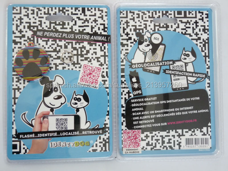 金属QR IDのペットのタグ問屋・仕入れ・卸・卸売り