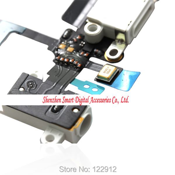 iPhone-5-Audio-Jack-Charger-Lightning-Dock-Cable-Connector-Flex-Cable-White-Original-side