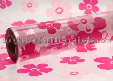 カラフルな花のsheet/バラ包装sheet/透明な花の袖仕入れ・メーカー・工場