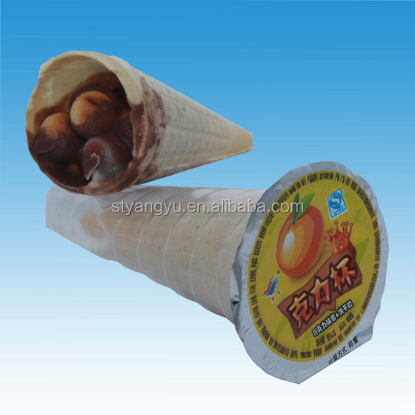 Ice Cream Shape Chocolae Biscuit