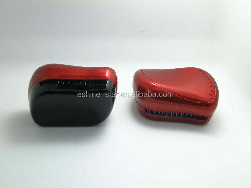 新しい2014年とプロの電気めっきdetanglingヘアブラシスプレー広州工場問屋・仕入れ・卸・卸売り