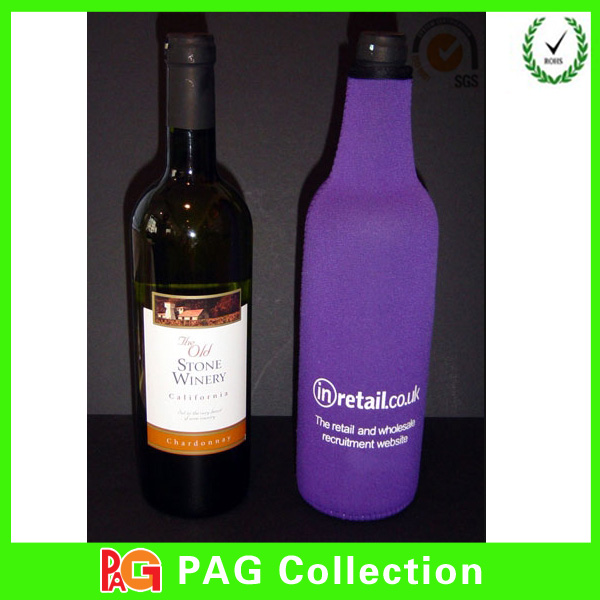 2014 Best Design neoprene champagne bottle cooler/koozie,China PAG