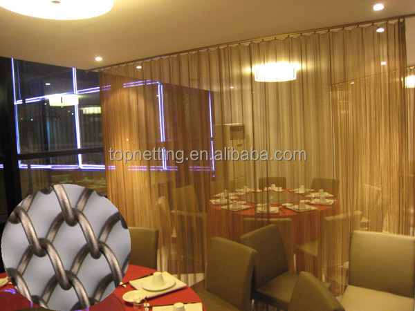 Metal Cascade Coil Drapery Wire Mesh Curtains Buy Cascade Coil