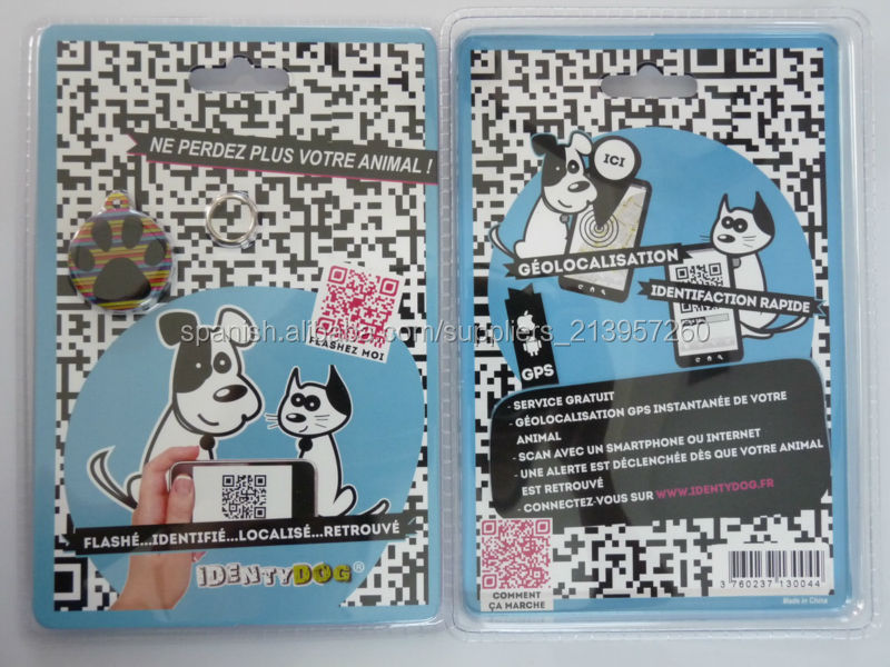 金属の荷物のQR IDのペットのタグ問屋・仕入れ・卸・卸売り