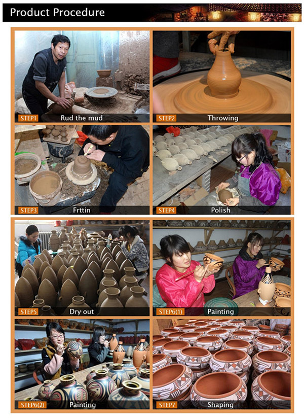 古代中国風絶妙な陶器手作り室内装飾問屋・仕入れ・卸・卸売り