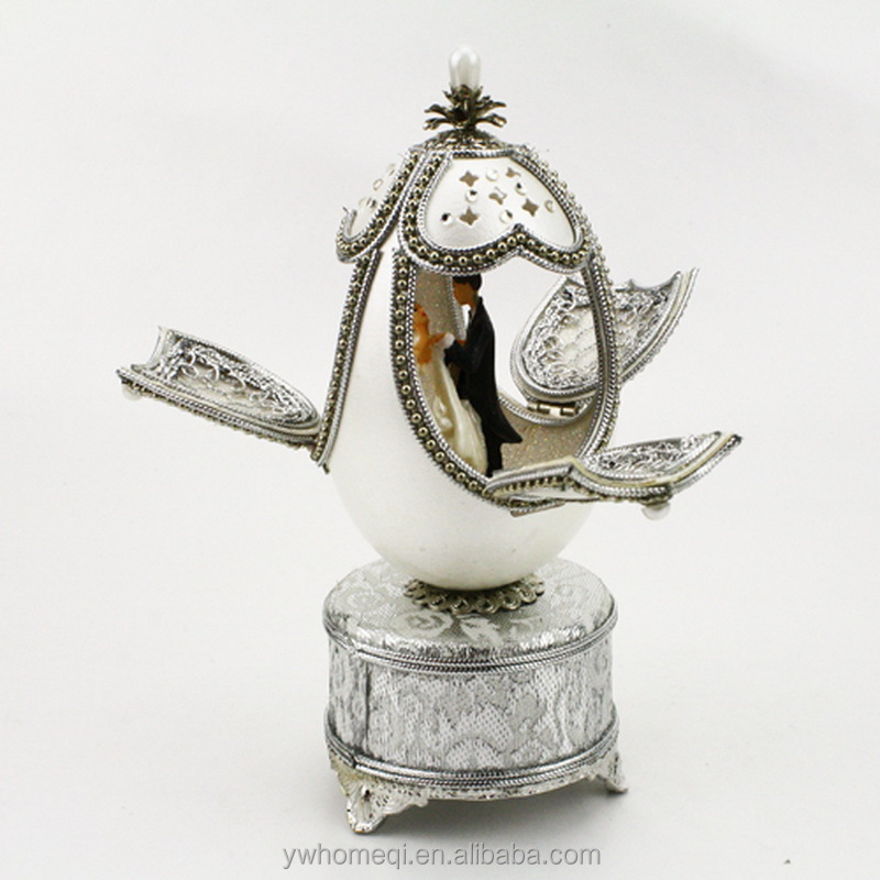 Luxury Wedding Gifts Goose Egg Music Box /jewelry Box Buy Goose Egg