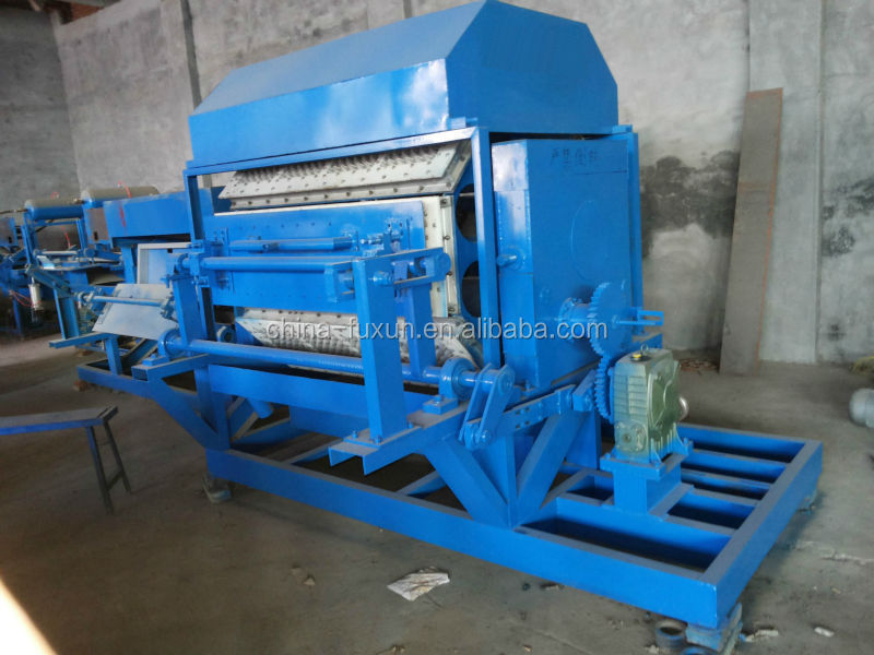 egg tray making machine price/small egg tray machine/red wine paper tray machine(support customize)