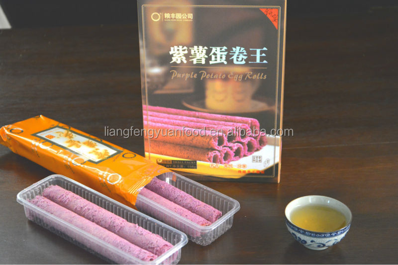 handmade high quality egg rolls Chinese snack food