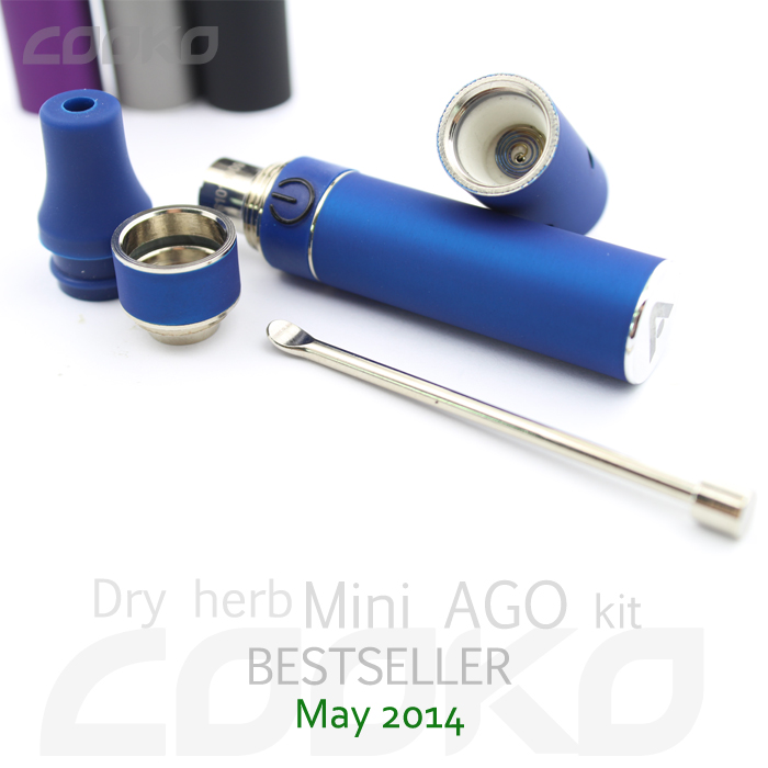 2014 NEW Product atmos jr mini ago dry herb vaporizer gpen kits
