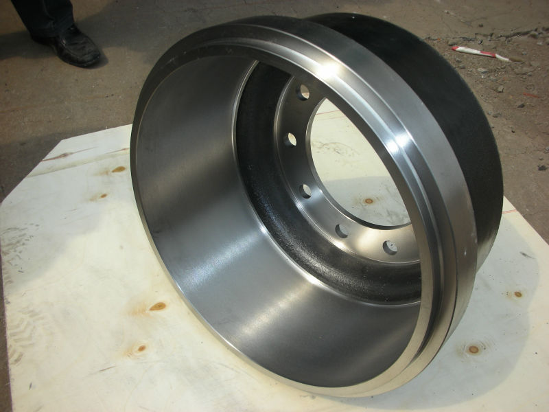 Semi Truck Brake Drums Disc Drum Brake Lathe Machine Bpw Axle Brake
