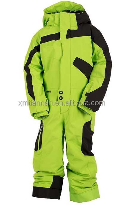 新しいスタイル2015防水透湿絶縁付きボーイズスキーウェアのジャンプスーツ仕入れ・メーカー・工場