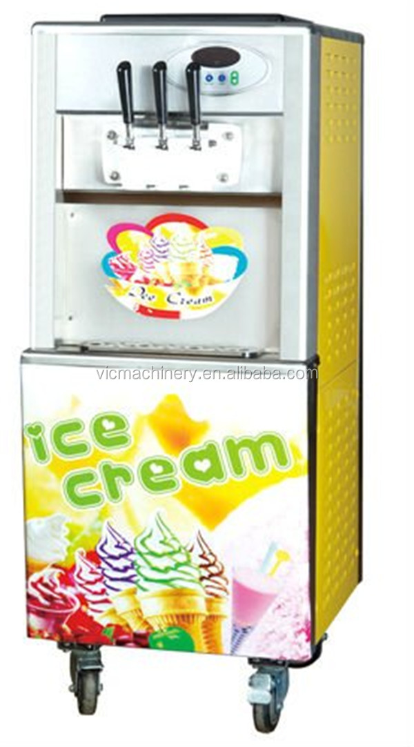 BL-118C 3 Flavor ice cream machine with CE certification