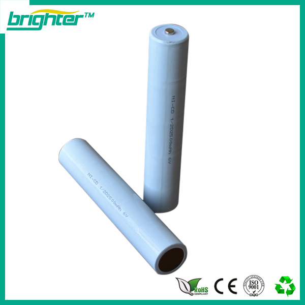 NiCd 6.0V 1d2 2500mah
