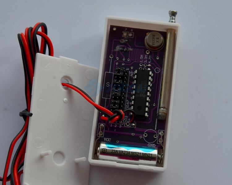 Музыкальный радиозвонок из модулей GPD2846A, TX118SA-4 и RX480E-4