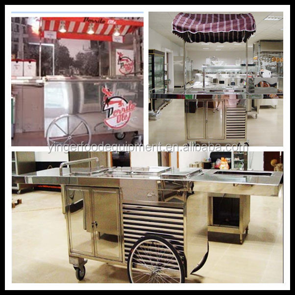 2014 new style Commerical fast food truck design manufactures for sale