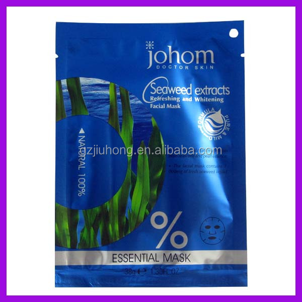 OEM factory cotton sheet facial mask saffron facial mask 100% natural essence