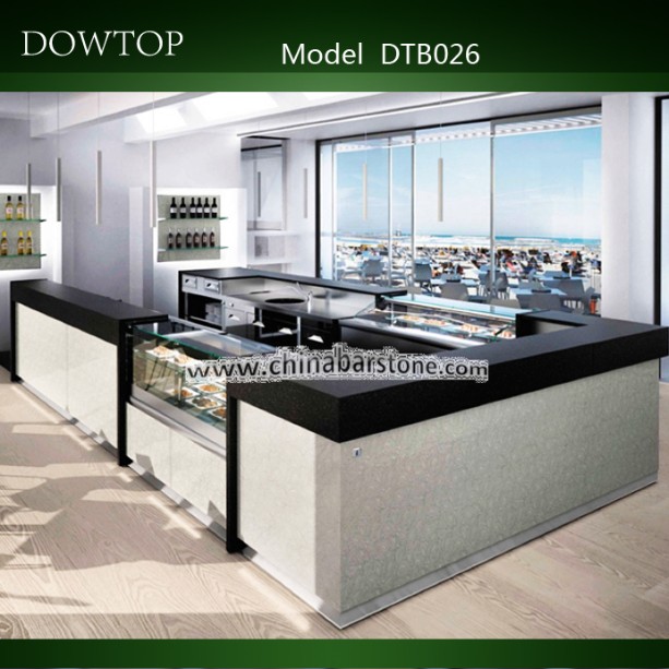 Witte moderne stevige ondergrond keuken bar tellers te koop bar ...