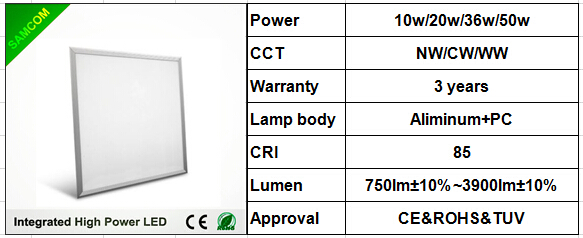 595x595*11ledフラットパネル照明、 最高品質の工場を導いた問屋・仕入れ・卸・卸売り