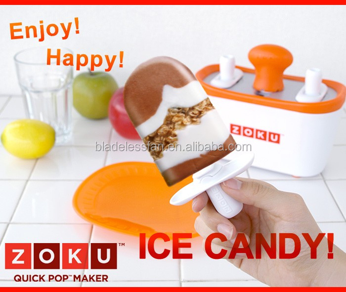 Automatic quick pop ice cream maker