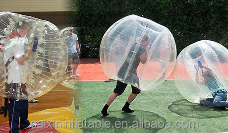 Inflatable Body Zorbing/ inflatable Bubble Football for games
