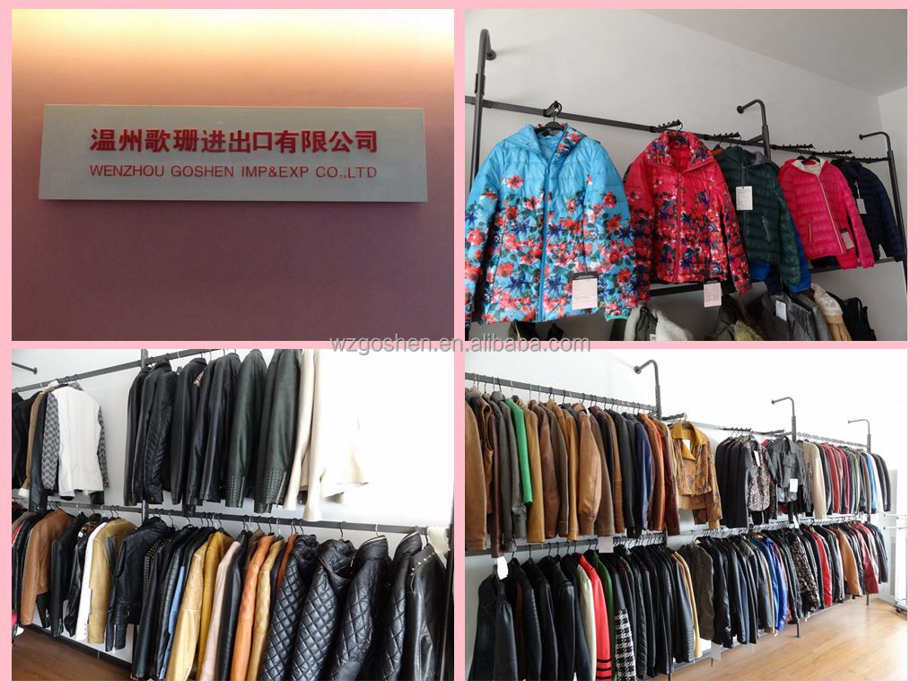 安い革の衣類のファッションの女性のpuジャケット問屋・仕入れ・卸・卸売り