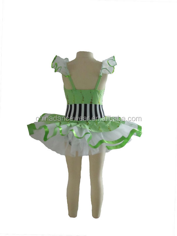 新しいファッションの女の赤ちゃんのかわいい2014年バレエダンスドレスホット別々のリボンの子バレエチュチュダンス衣装モダン問屋・仕入れ・卸・卸売り
