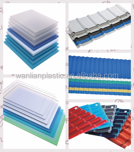 2014 NEW Three layers APVC BLUE anti-corrosion composite roof tile Z1130-65-16 ROHS & UL 15 years guarantee問屋・仕入れ・卸・卸売り