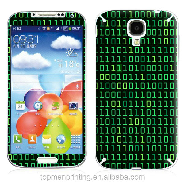 携帯電話のビニールのステッカーのための三星銀河s3i9300ビニール製携帯電話用ステッカー問屋・仕入れ・卸・卸売り