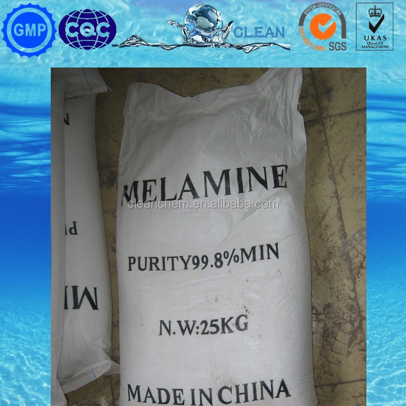 99.8 Melamine No Impurity,Melamine Used In Plastics And Coating