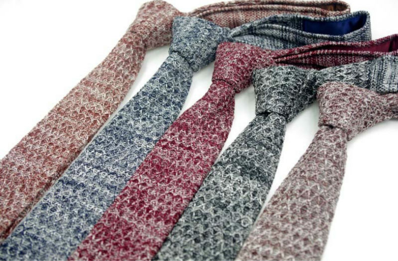 New Men Knitting casual striped slim ties Neckties Classic Fashion polyester Plaid Mans Tie 2014 Spring Male woven necktie