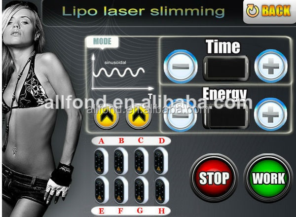 Professional pure saffron extract slimming machine AF-S26 (CRYO+CAVI+RF+LASER 4 in 1)