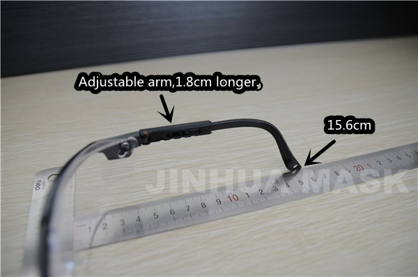 Pclen・paフレームce/ansi調節可能なテンプル保護具の安全眼鏡問屋・仕入れ・卸・卸売り