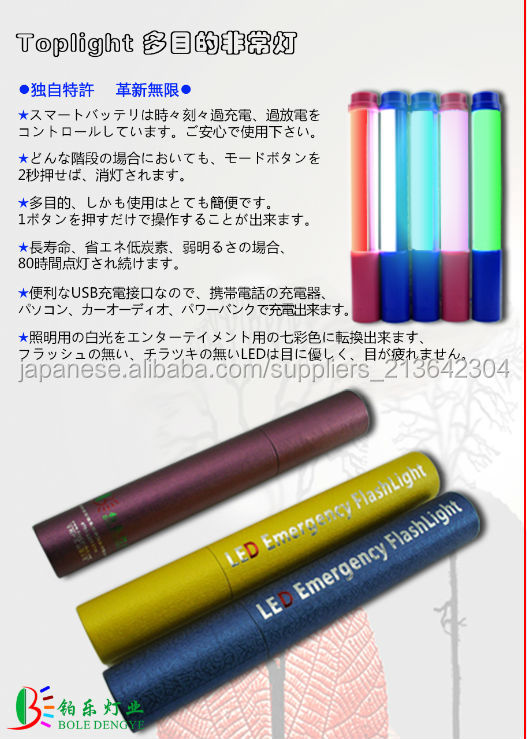 5W ミニタイプ 可調光LEDライト 可充電 LED懐中電灯問屋・仕入れ・卸・卸売り