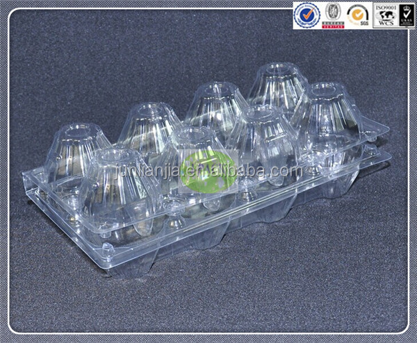 透明なプラスチックの卵の箱のための鶏の卵の8個包装仕入れ・メーカー・工場