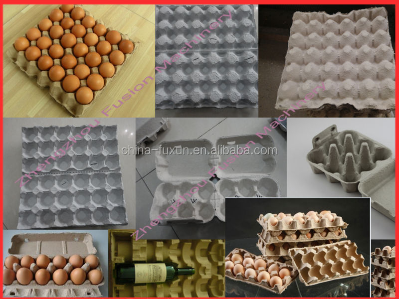 使用される紙の卵トレイマシンを作る/卵トレイマシン価格/卵のパッキングボックスメーカー( サポートをカスタマイズする)仕入れ・メーカー・工場