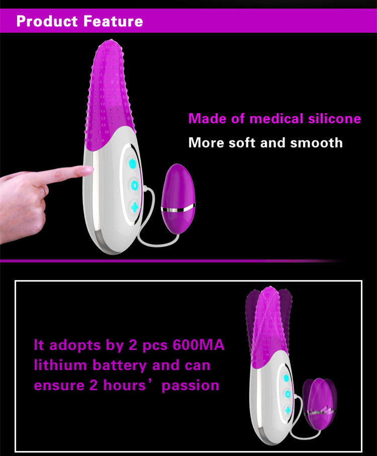 usb充電式振動機能6舌状vibrtaing弾丸バイブレーター女性のための問屋・仕入れ・卸・卸売り