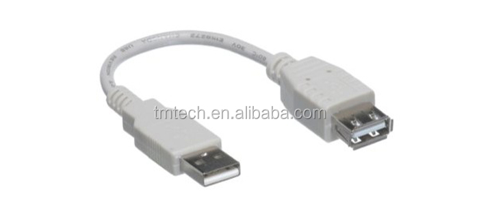 6FT Premium USB 2.0 Type A Male to Female Extension Shielded Cable Retractable