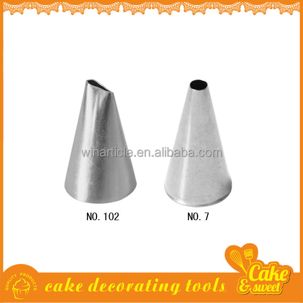 Competitive price icing tips edible cake decoration