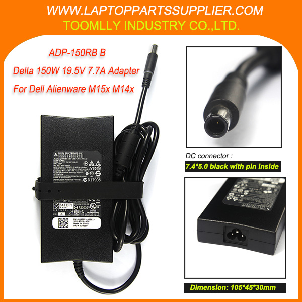 本物の新しいデルタスリムパワーサプライ19.5v7.7a150wadp-150rbbl401xl501xl702xデルのxpsのラップトップacアダプター問屋・仕入れ・卸・卸売り