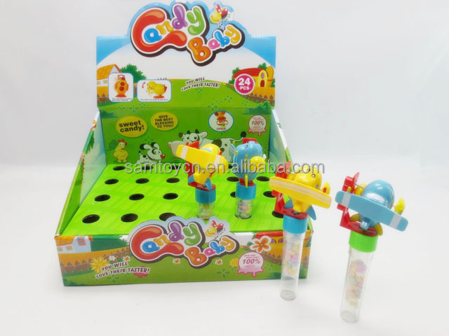 HIGH QUALITY WIND UP DUMPING FROG CANDY TOYS
