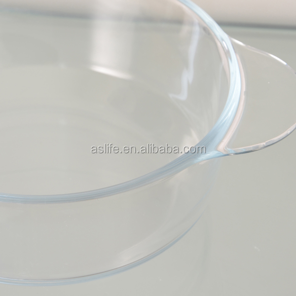 (asc1203) 高いホウケイ酸ガラス使用される料理のスープ用のキャセロール! 1l蓋付きキャセロール! 千ミリリットル調理ガラス蓋付きキャセロール問屋・仕入れ・卸・卸売り